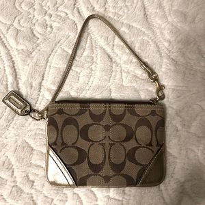 Coach wristlet.
